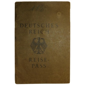 German traveler passport. Espenlaub militaria